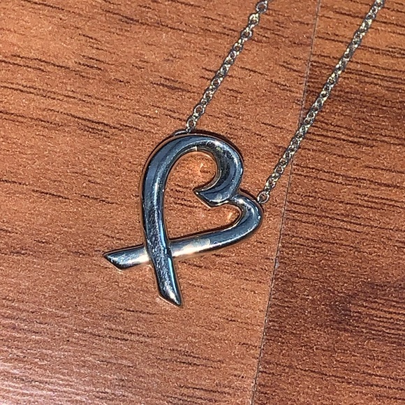 Authentic Tiffany x Paloma Picasso Loving Heart Sterling